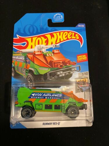 2020 Hot Wheels #104 Hw Metro 7/10 RUNWAY RES-Q Brand New Near Mint